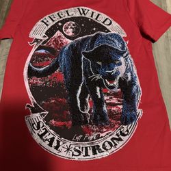 Left point Designer Rhinestone Tee