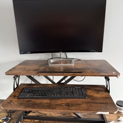 FIZBO standing desk wooden 