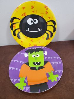 Certified International 2 Plates (Halloween Design)
