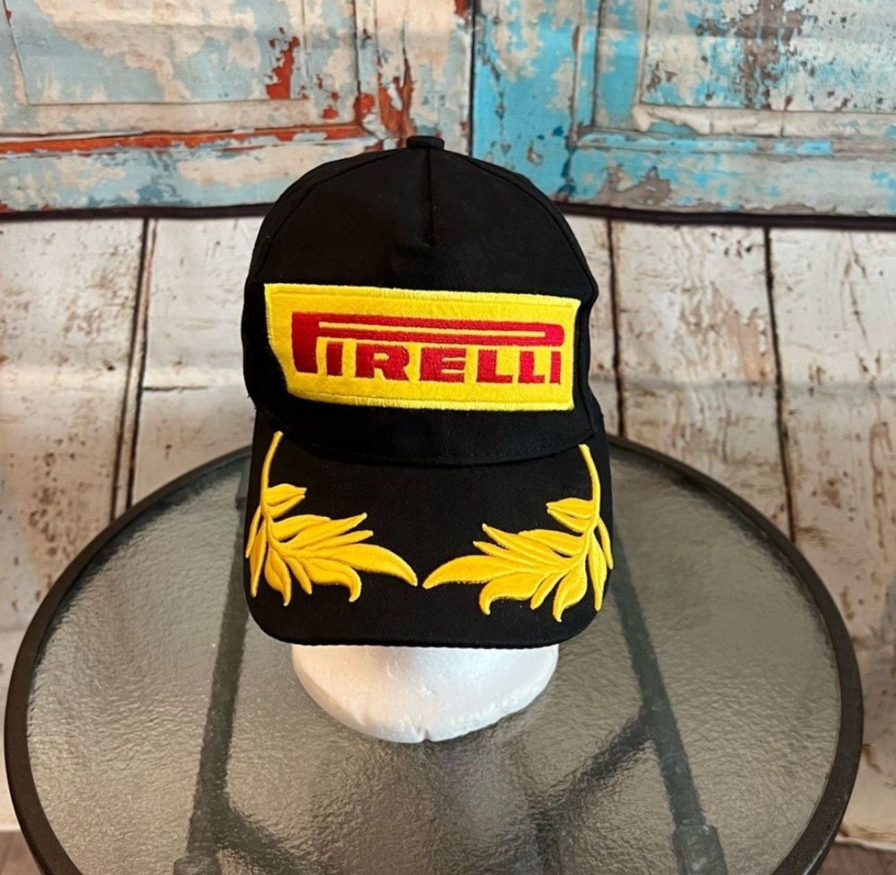 Men’s Flat Top Baseball Cap Snapback Black Hat Embroidered