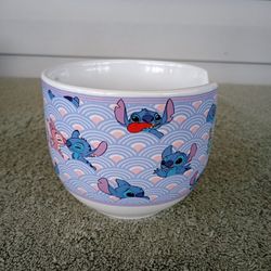 Disney Stitch 16 oz Noodle/Ramen Ceramic Bowl
