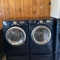 Entrega Washer Electric Dryer Set LG Xtra Lrg Capacity