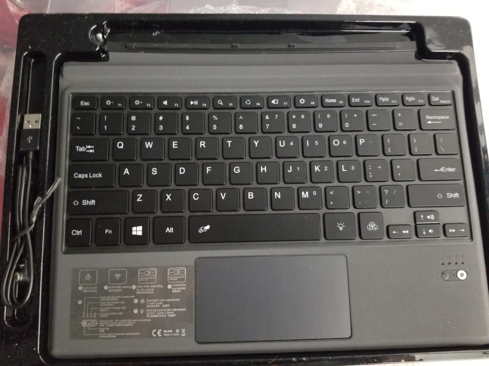New Smart Bluetooth Keyboard for Microsoft Surface Pro Laptop