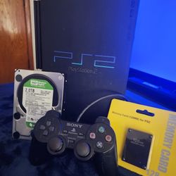 Playstation 2 Console With 600 Games On Hdd Opl