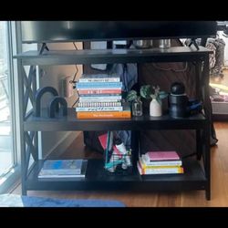 Black Tv Stand Bookshelf