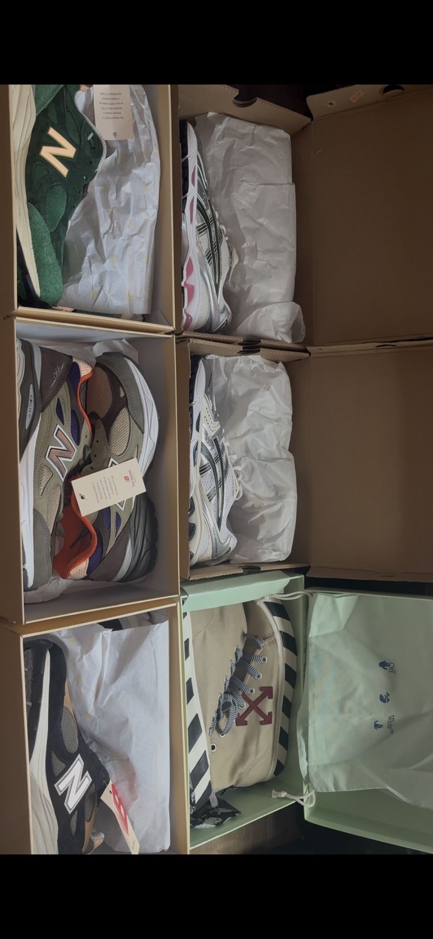 ASICS NEW BALANCES OFF-WHITE