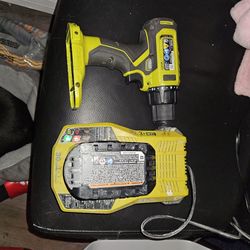 Ryobi Drill And Charger