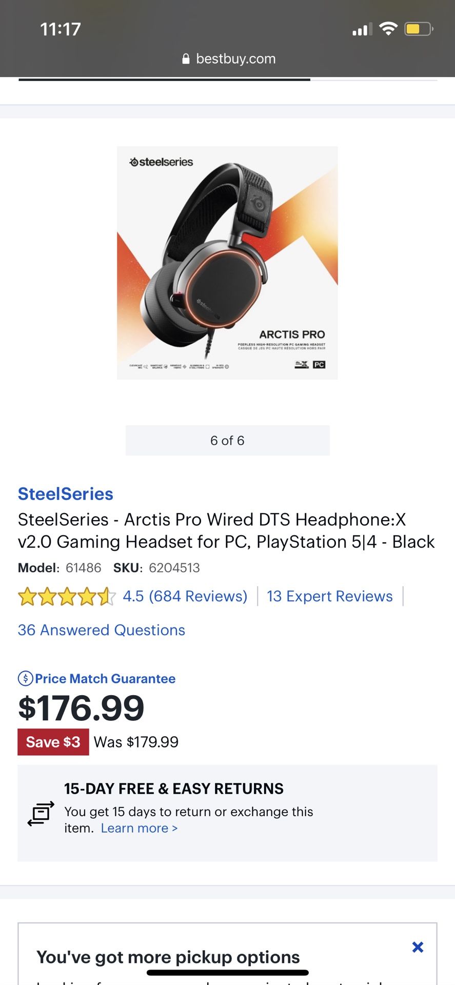Steel Series Arctic Pro Wired