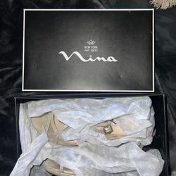 Nina Gold High Heels