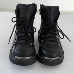 Harley-Davidson Men's Electron Black Size: 9M Motorcycle Boots D96017