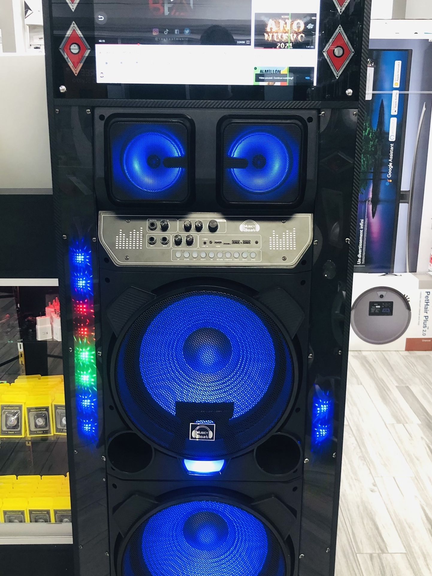 Musicy Beat Razor Super Loud 20,000 Watt Speaker Box For Just $550