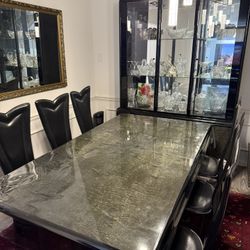 Dining Table With Leaf/ Chairs/ China Cabinet (or best offer)
