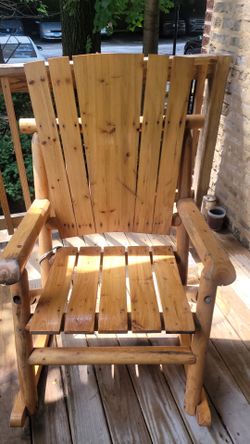 Wooden Rocking Chair