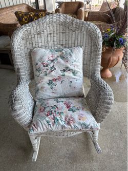 Heavy Wicker Chair