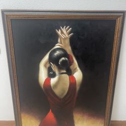Oil Painting with Frame 