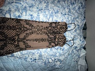 Long fancy dress , L