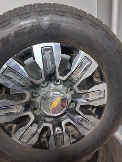 Rines para Silverado hd 2500
