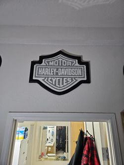 Harley Davidson Mirror.