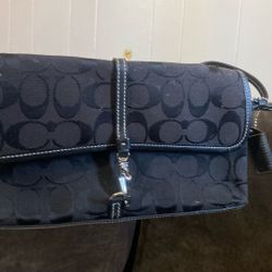 COACH PURSE .one Black The Other Gray
