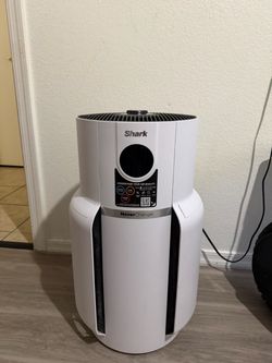 Shark - NeverChange Air Purifier MAX, 5-Year Filter Life, 1400 sq. Ft - White