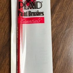 Gold Nylon  10/0 Liner 42706 Plaid Essentials Paint Brush