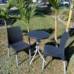 Patio Balcony Table And Chairs Set 