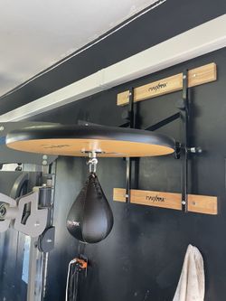 Exercise Speed Bag Setup