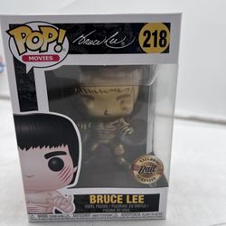 Funko Pop! Movies Bruce Lee Gold Bait Exclusive #218
