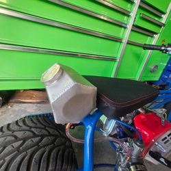 ☆ Brand NEW Aluminum Mini Bike Minibike Gas Tank ☆ Fuel Filter ☆ Fuel line Included (Gokart Go Kart GoCart Go Cart)