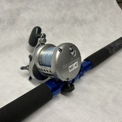 Daiwa Saltist Reel With Custom Rod