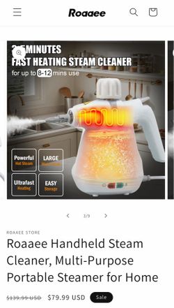 Roaaee Handheld Steam Cleaner