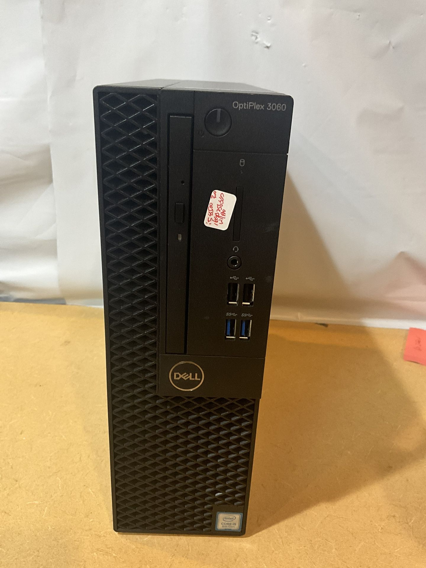 Dell Optiplex 3060 SFF Intel Core i5-8500 3.00GHz 16GB RAM 256GB M.2 Window11 P , new flash window installed ready to use power cable included