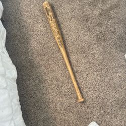 Signed Mariners Bat 1709 Of 2001