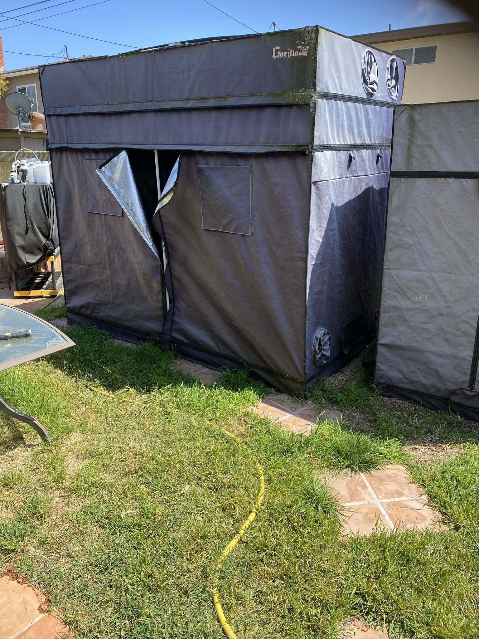 Grow House With All Equipment Including Lights And Chemicals
