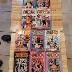 One Piece Manga Gold Foil Versions