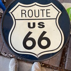 Vintage Route 66 Sign