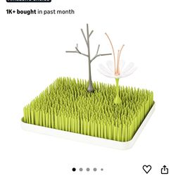 Boon Lawn Countertop Baby Bottle Drying Rack Bundle