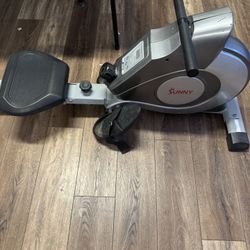 Sunny Health & Fitness Space Efficient Convenient Magnetic Rowing Machine -