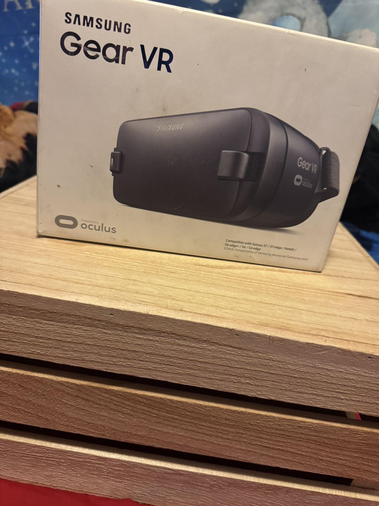 Samsung Gear VR Oculus 2016 SM-R323 for Galaxy Note 5 S7 S6 edge+ Black Blue