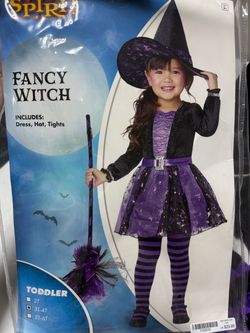 Girls witch costume