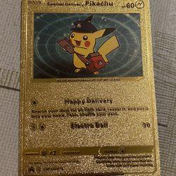 Special Delivery Pickachu Card