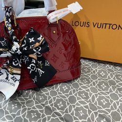 Selling Red Louis Vuitton Handbag