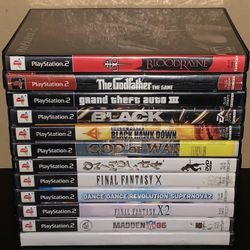 PlayStation 2 Video Games PS2 Great Titles