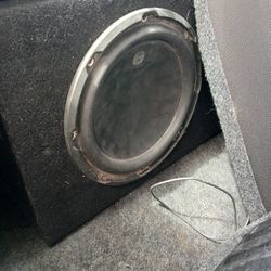 JL W3 10" Subwoofer In Ported Groundshaker Box 