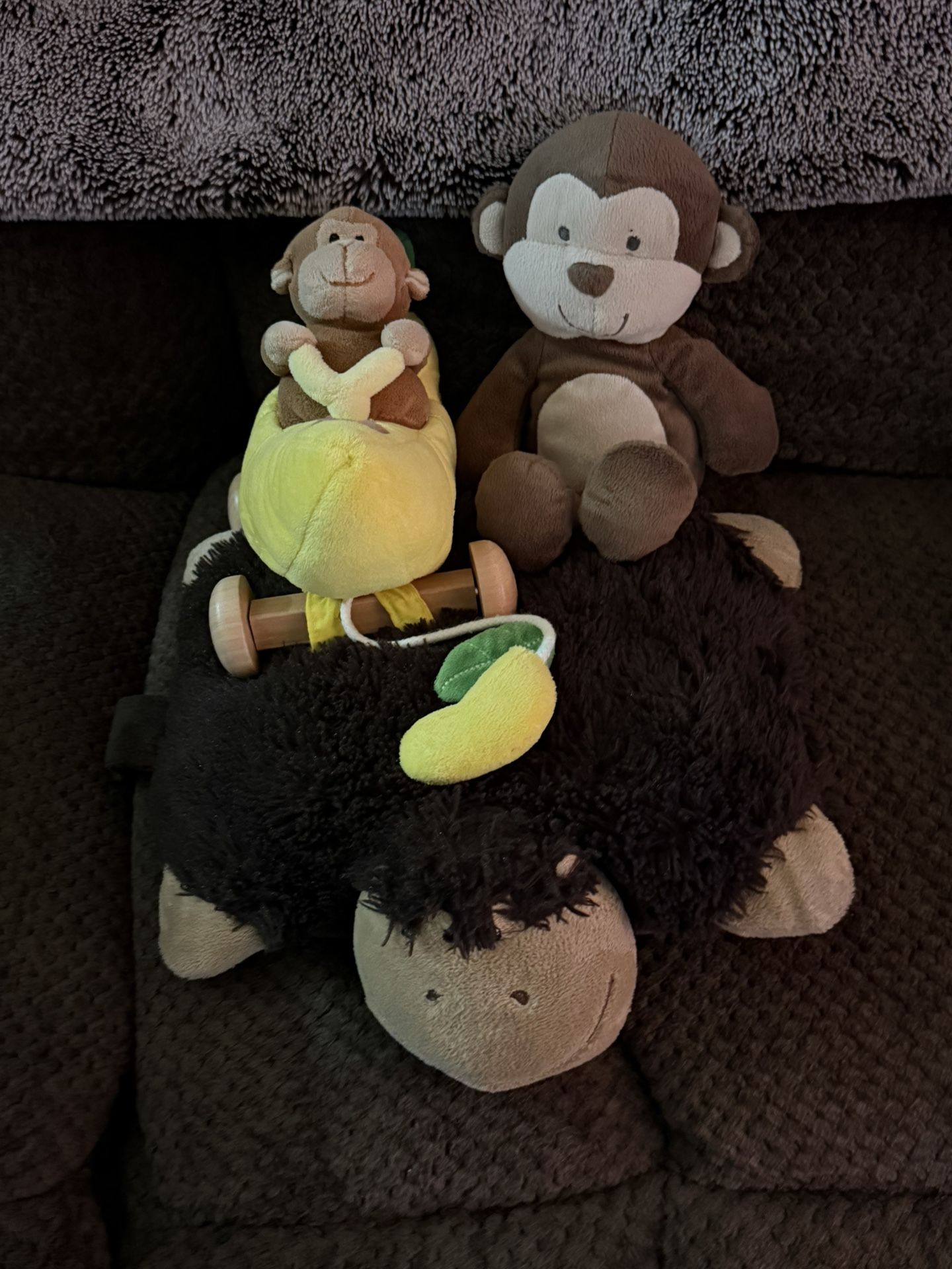 Cute plush toy stuffed monkey lot