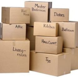 Moving Boxes - Gently Used Strong Double Walled Cartons - Available 24 Hours A Day $1