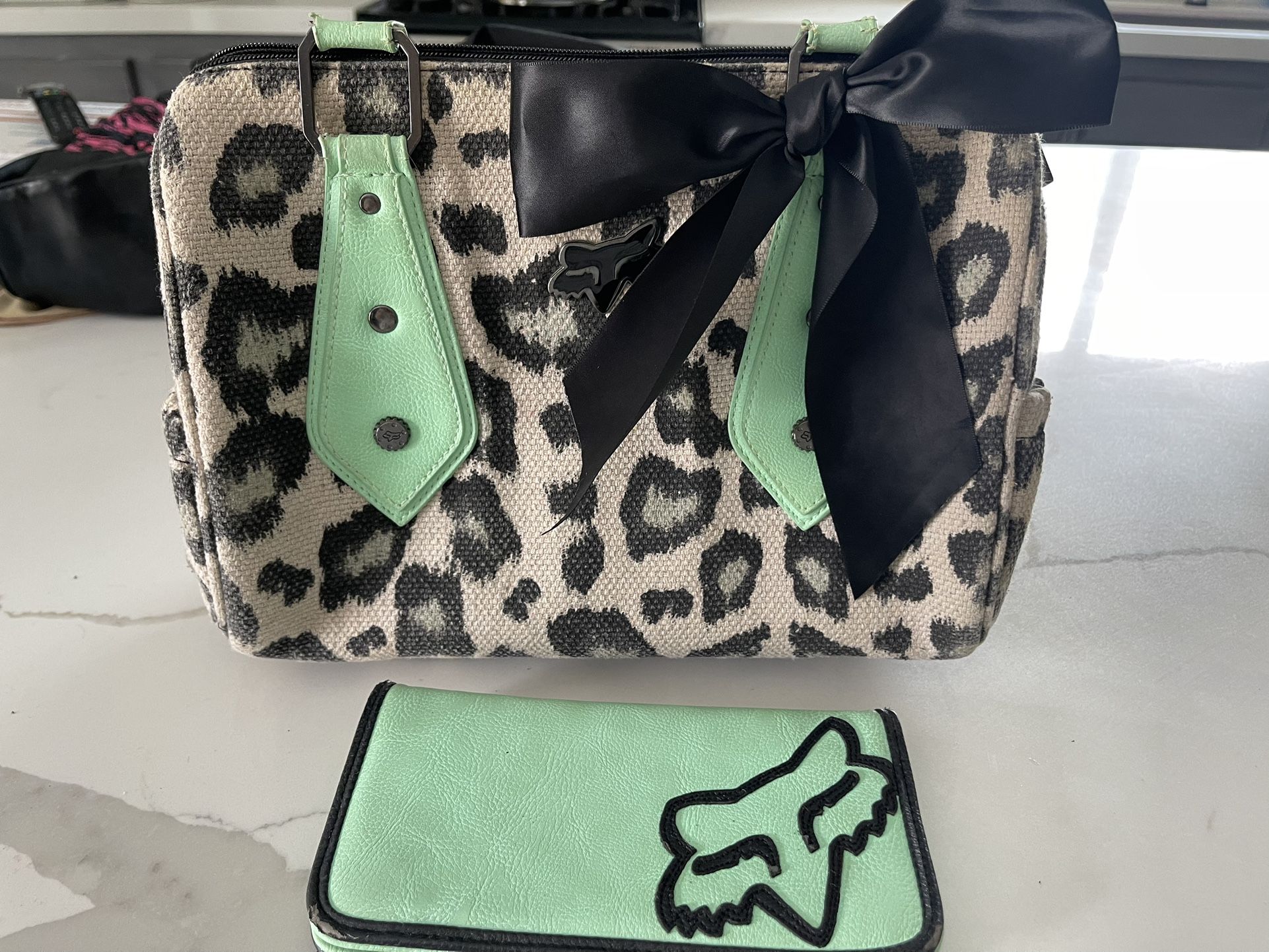 Vintage Fox Racing Handbag