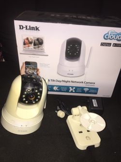 D-Link Camera wifi-Motion Detection-Night Vision
