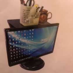 New television attach shelf