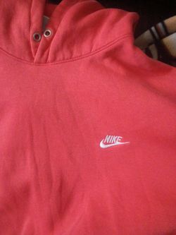 Nike salmon hoodie
